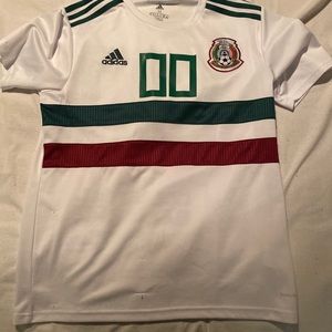 Mexico away jersey. White